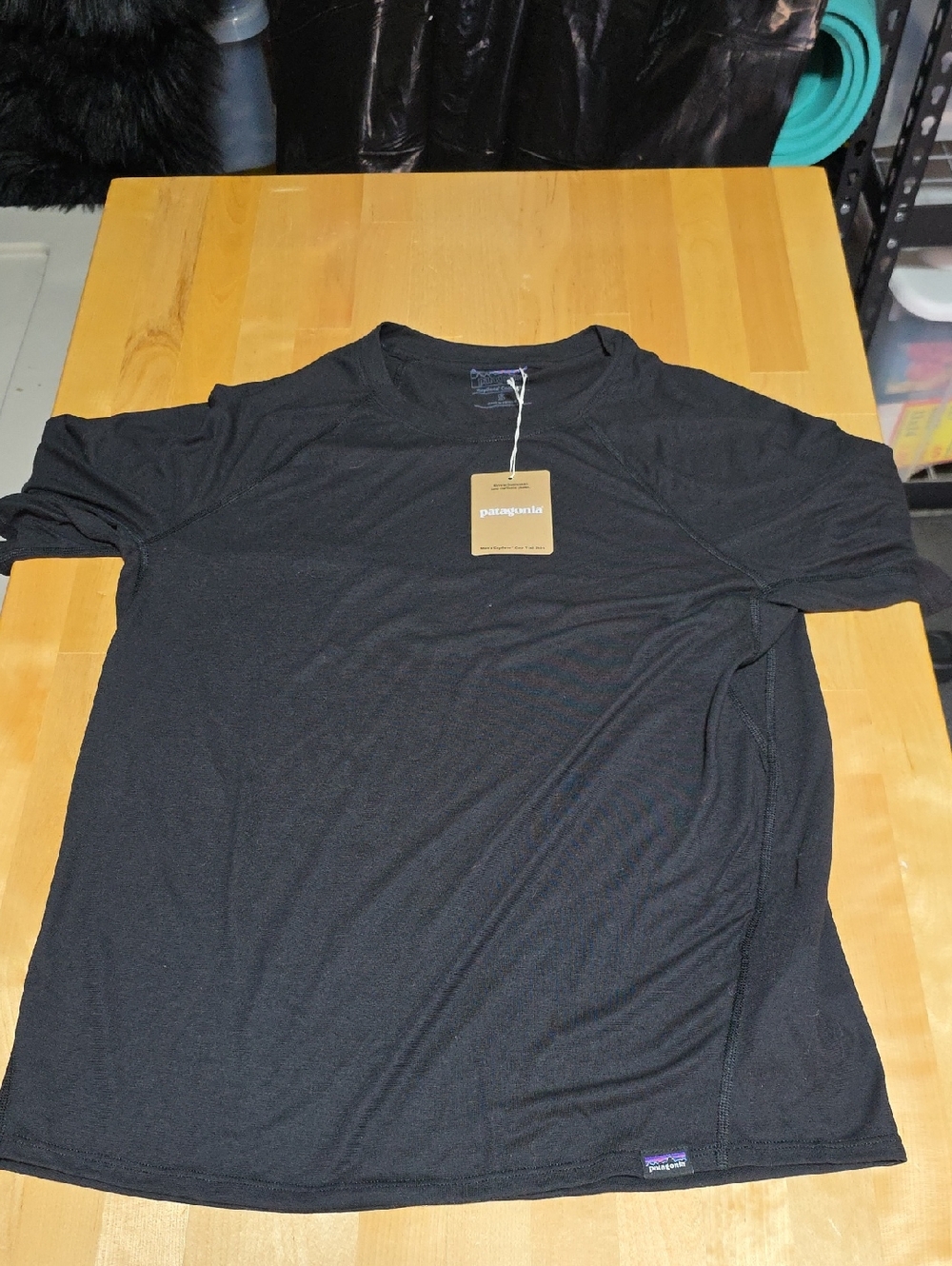 Patagonia Men’s Black Short-Sleeve Performance Tee